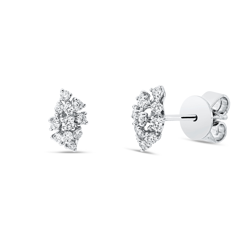 Ohrstecker 18 kt WG