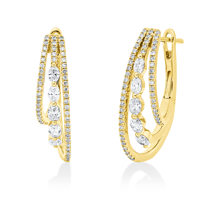 Creolen 18 kt GG