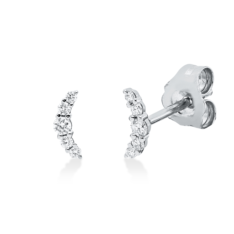 Ohrstecker 18 kt WG