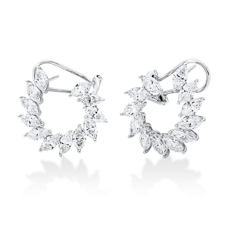 Ohrschmuck 18 kt WG