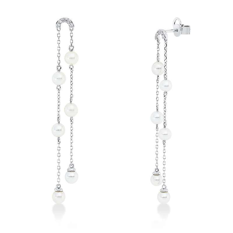Ohrschmuck 18 kt WG