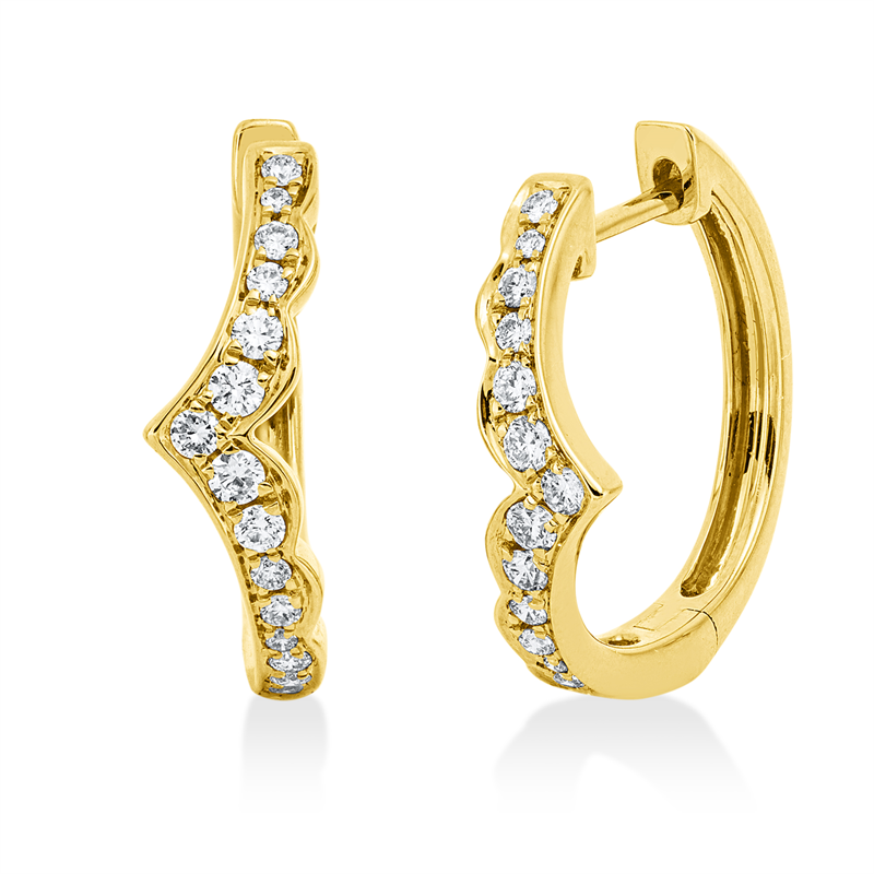 Creolen 18 kt GG