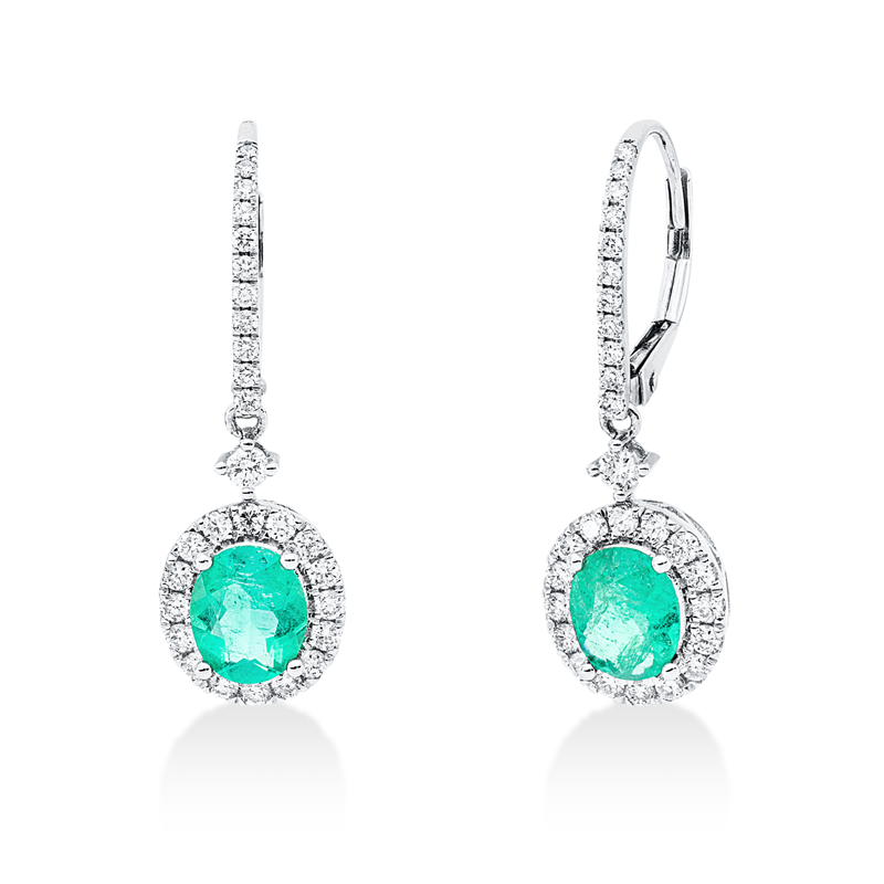 Ohrschmuck 18 kt WG