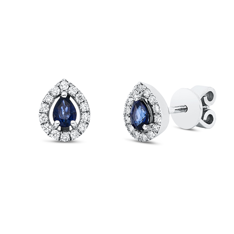 Ohrstecker 18 kt WG