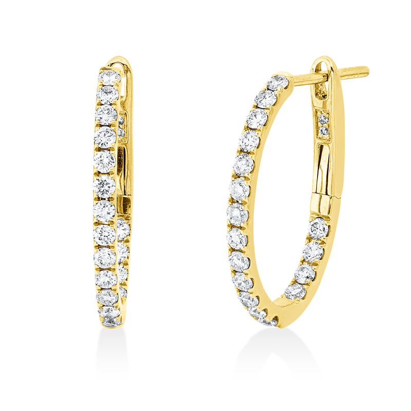 Creolen 18 kt GG