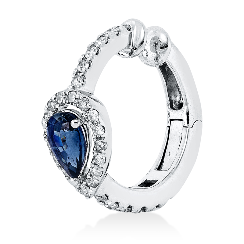 Ohrschmuck 18 kt WG Ohrmanschette