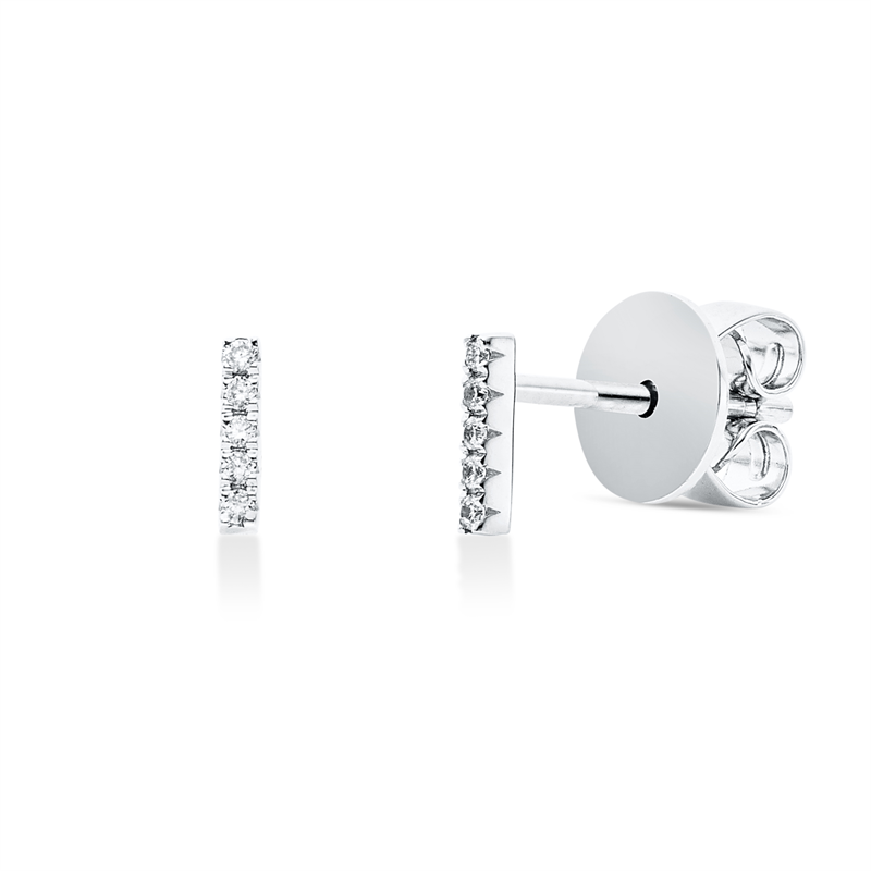 Ohrstecker 18 kt WG