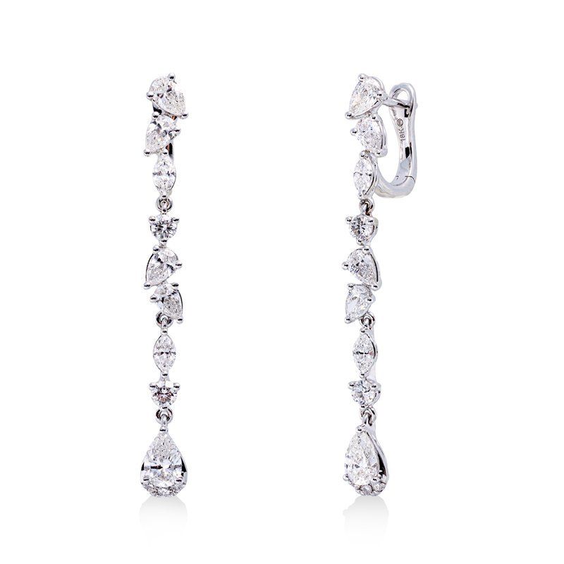 Ohrschmuck 18 kt WG