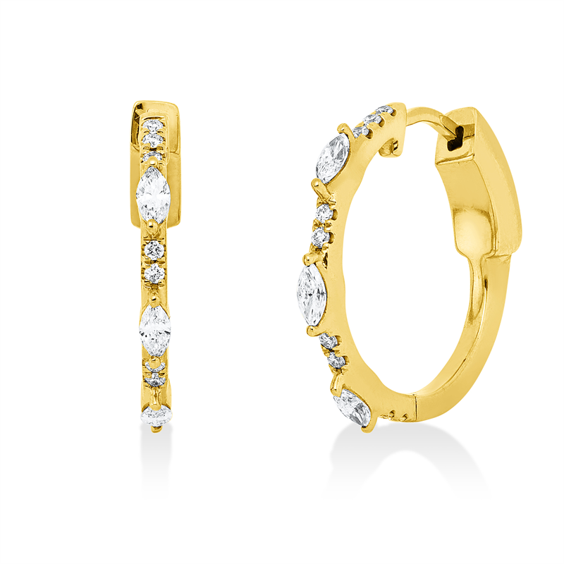 Creolen 18 kt GG