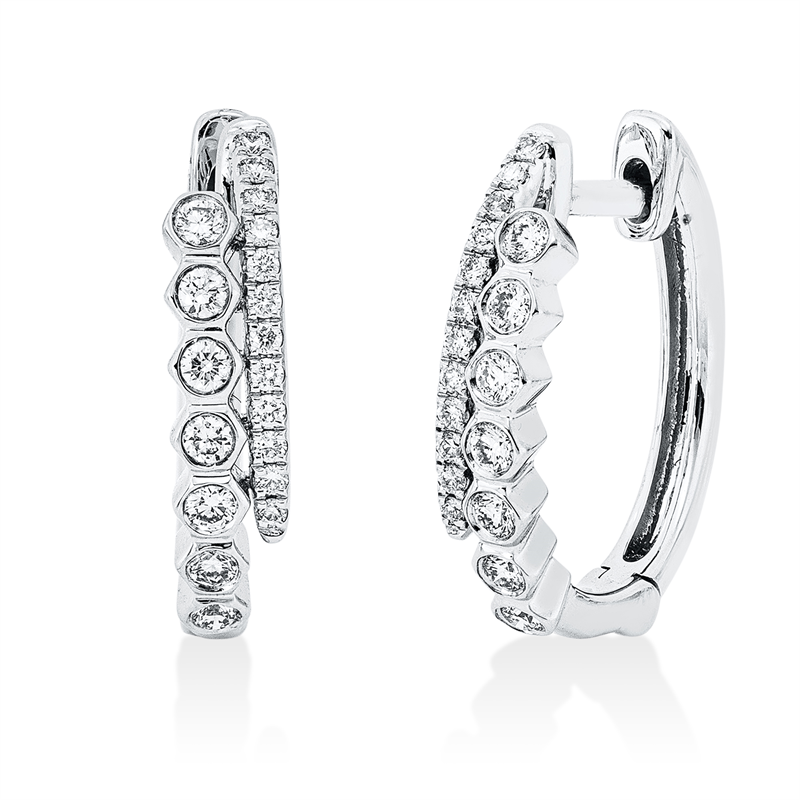 Creolen Zarge 18 kt WG