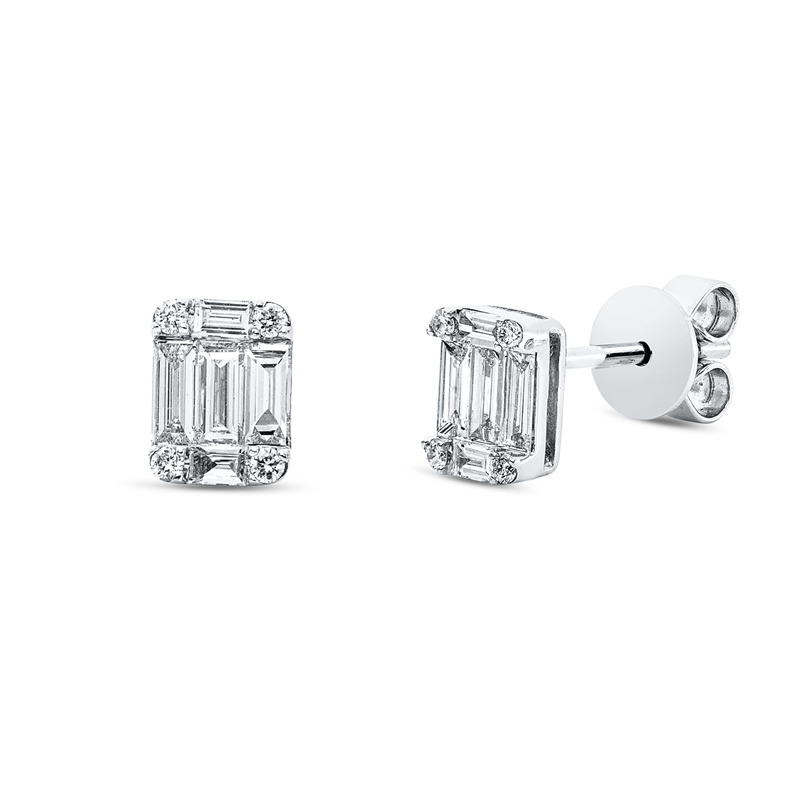 Ohrstecker 18 kt WG