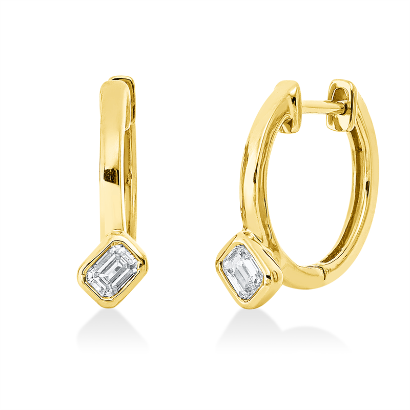Creolen Zarge 18 kt GG