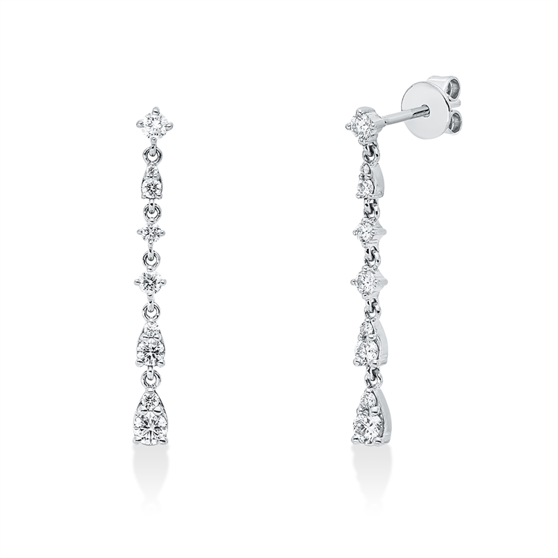 Ohrschmuck 18 kt WG