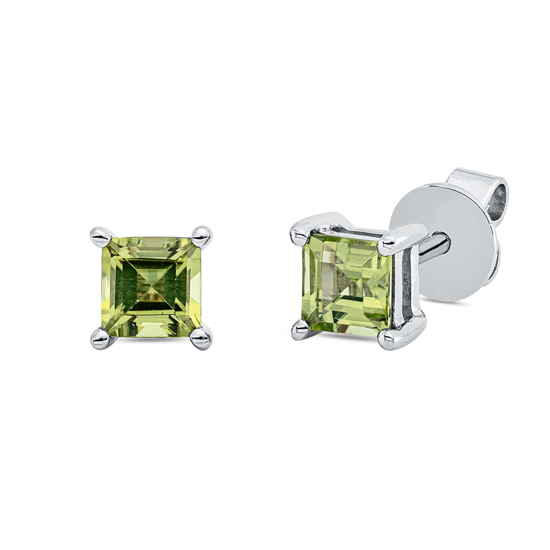 Ohrstecker 4er-Krappe 18 kt WG