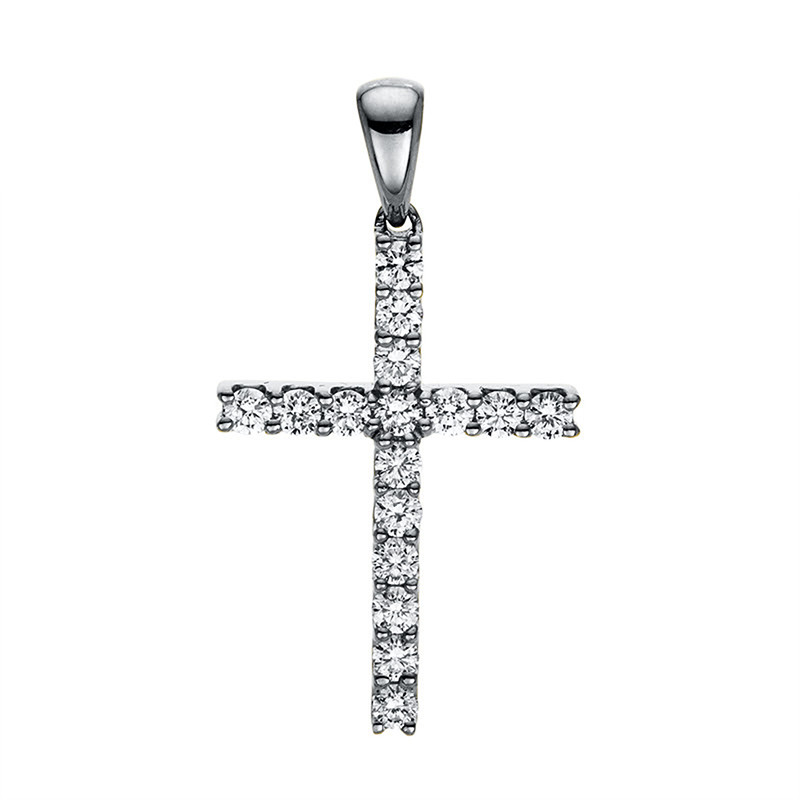 Anhänger 18 kt WG Kreuz