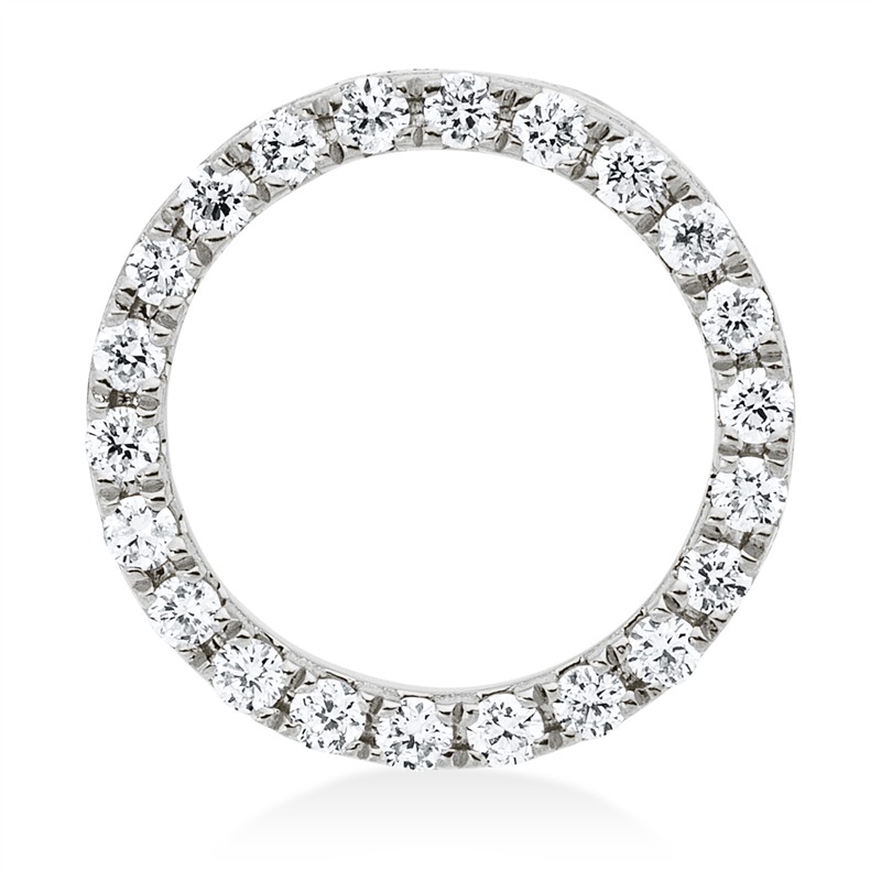 Anhänger 18 kt WG Kreis