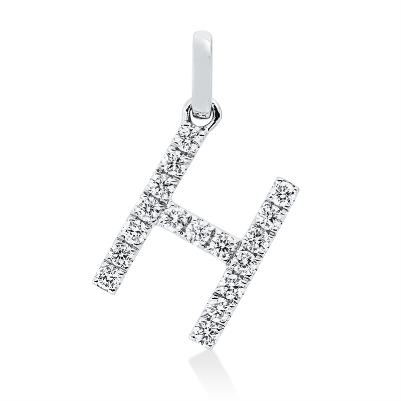 Anhänger 18 kt WG H