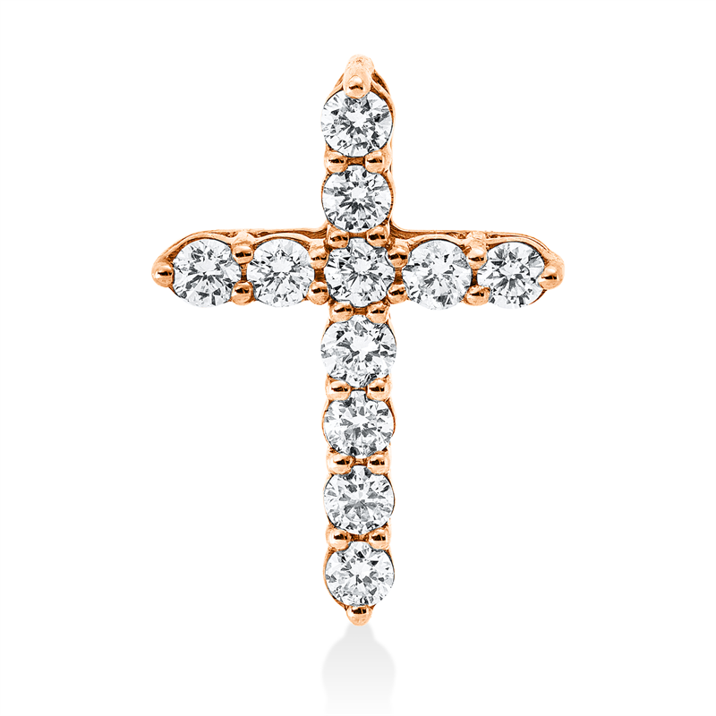 Anhänger 18 kt RG Kreuz