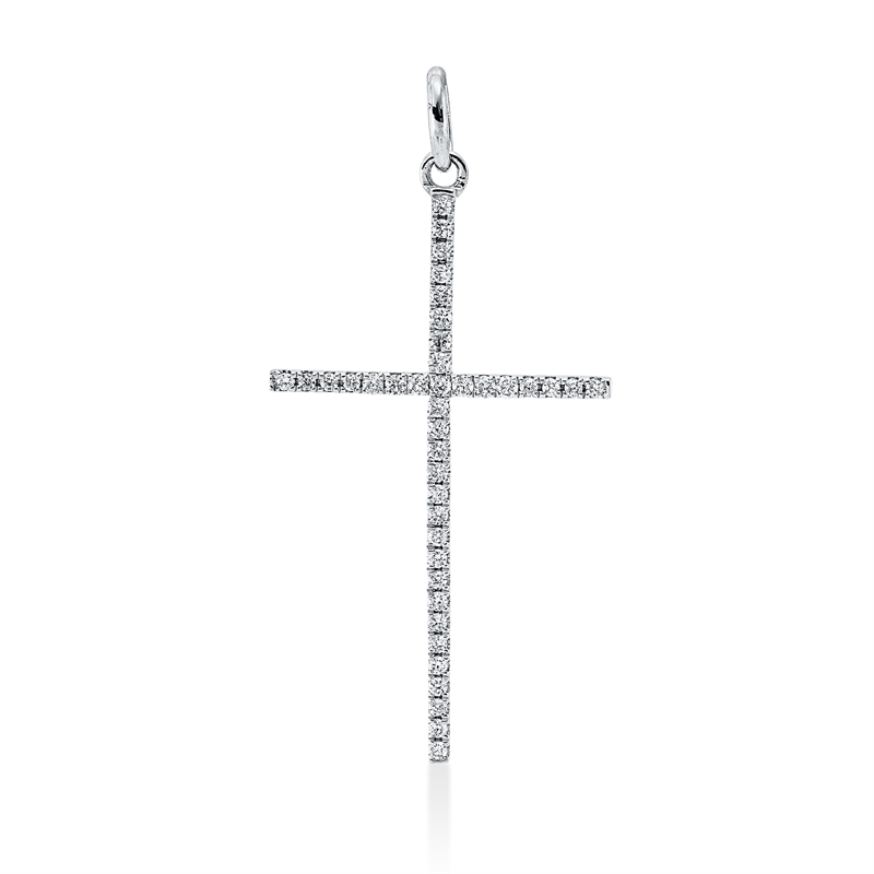 Anhänger 18 kt WG Kreuz