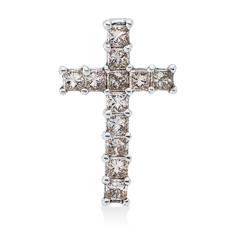 Anhänger 18 kt WG Kreuz