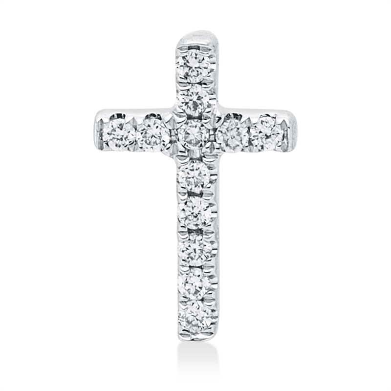 Anhänger 18 kt WG Kreuz