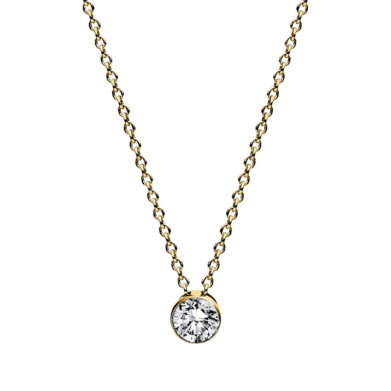 Collier Zarge 14 kt GG