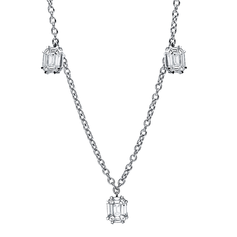 Collier 18 kt WG