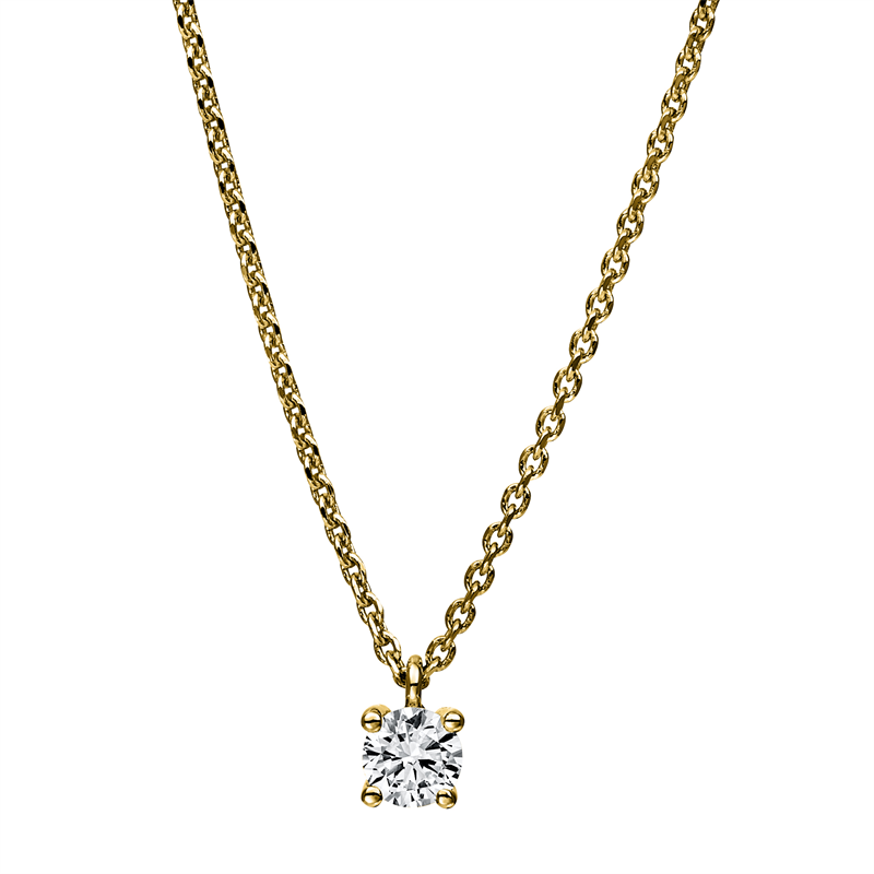 Collier 4er-Krappe 18 kt GG