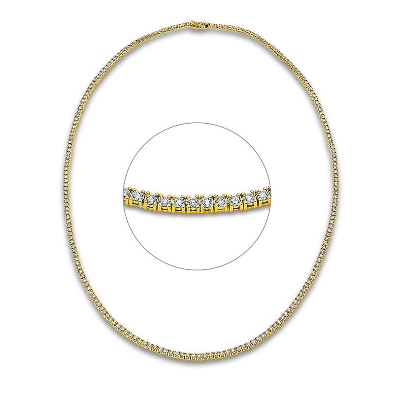 Collier 18 kt GG