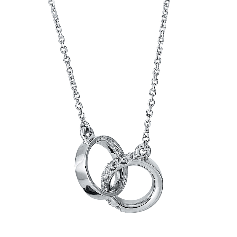 Collier 18 kt WG