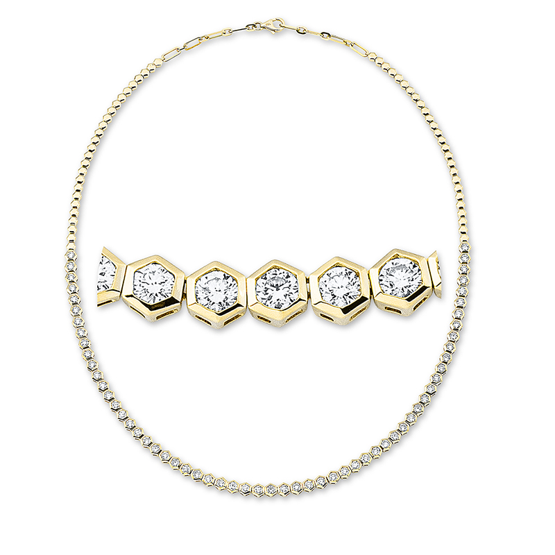 Collier 18 kt GG