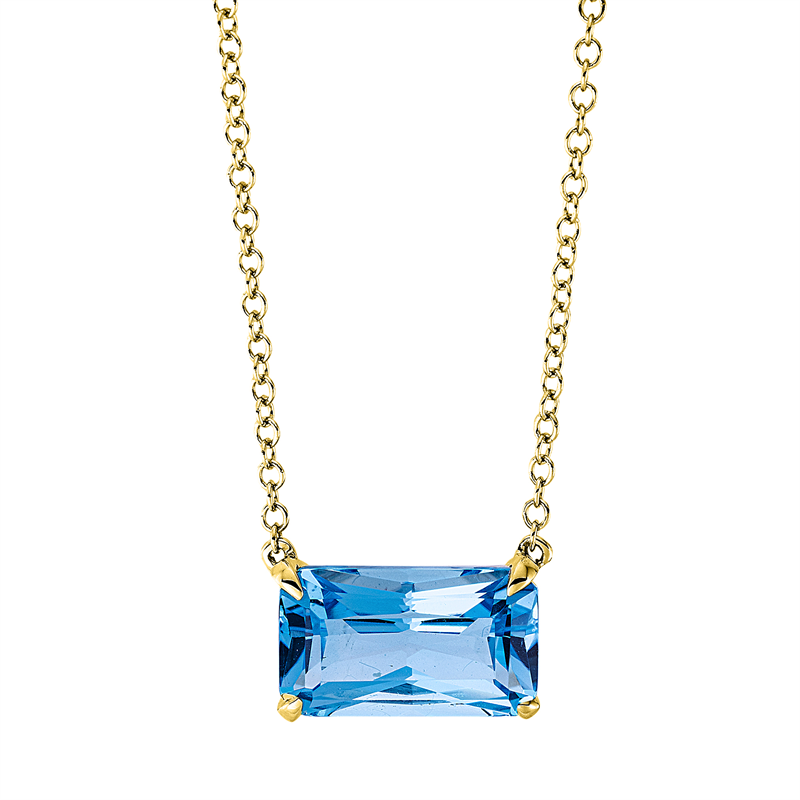 Collier 18 kt GG, mit ZÖ 40,6 cm