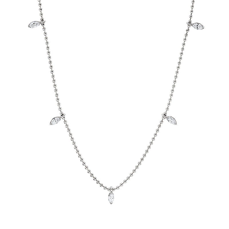 Collier 18 kt WG