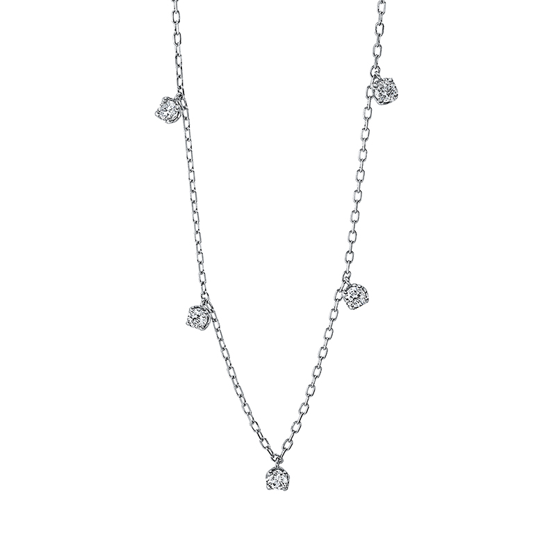 Collier 18 kt WG