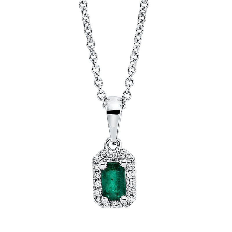 Collier 18 kt WG, mit ZÖ 42 cm