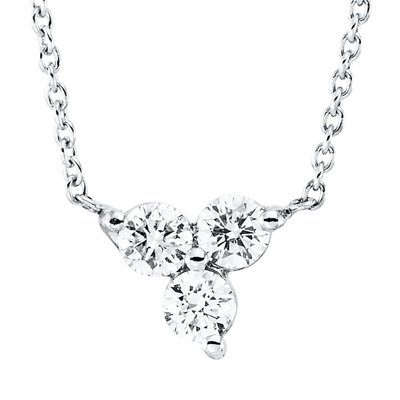 Collier 14 kt WG