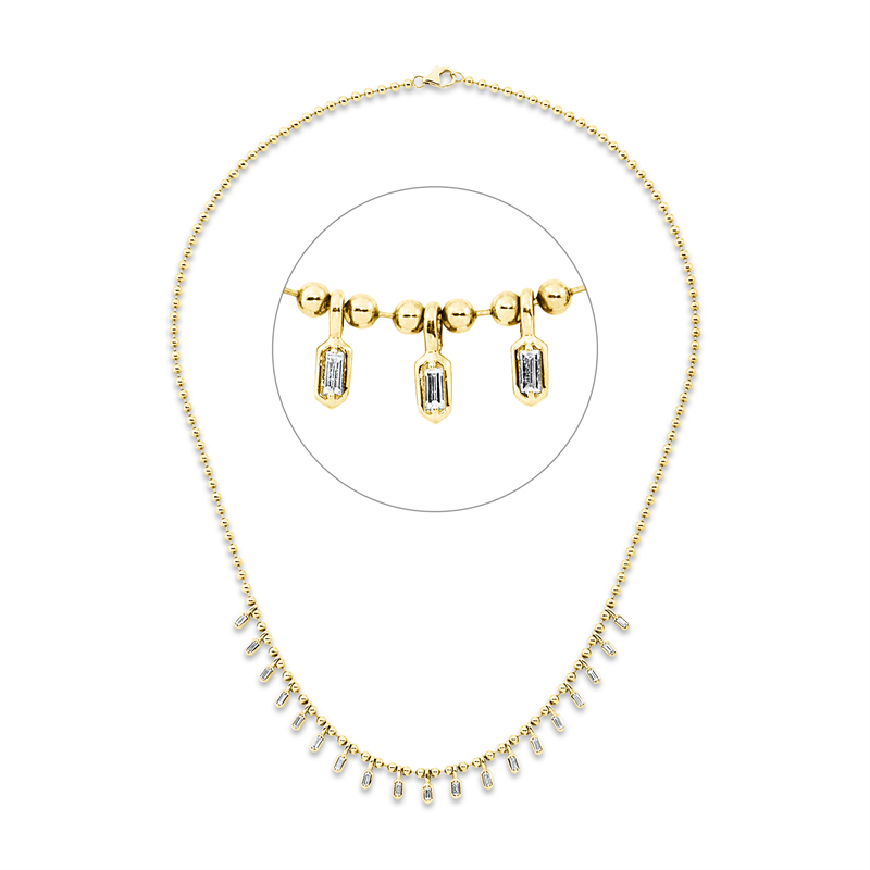Collier 14 kt GG