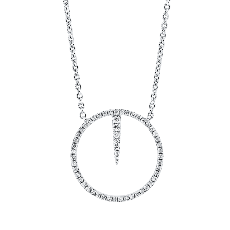 Collier 18 kt WG