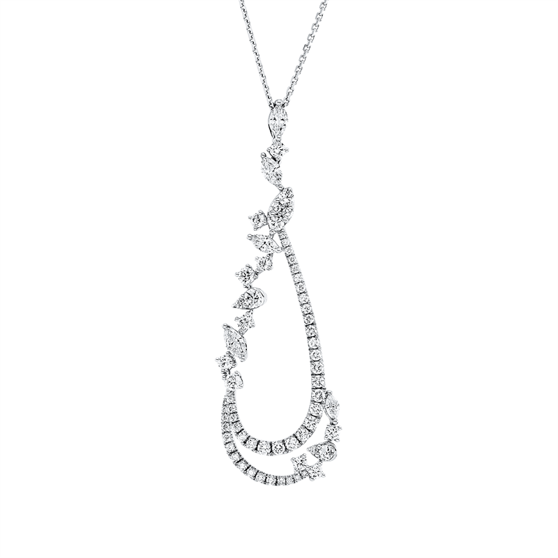 Collier 18 kt WG