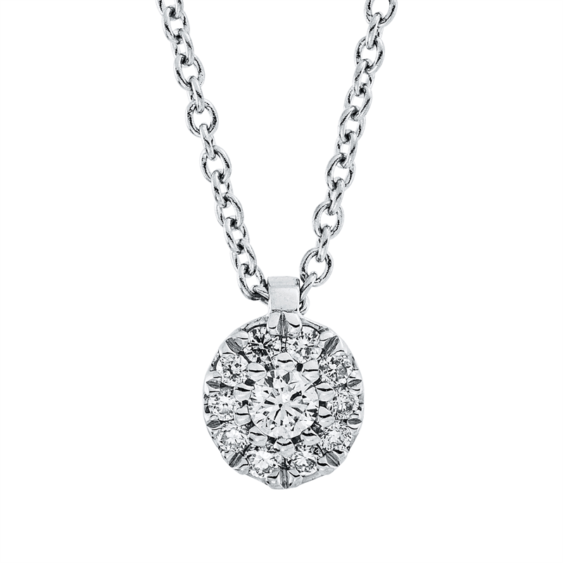 Collier 18 kt WG