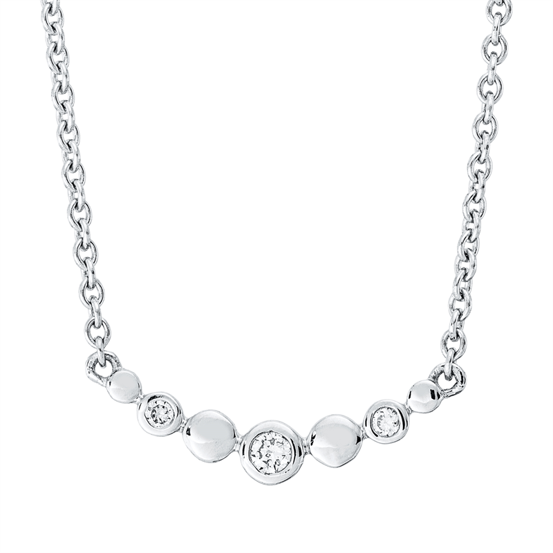 Collier 18 kt WG