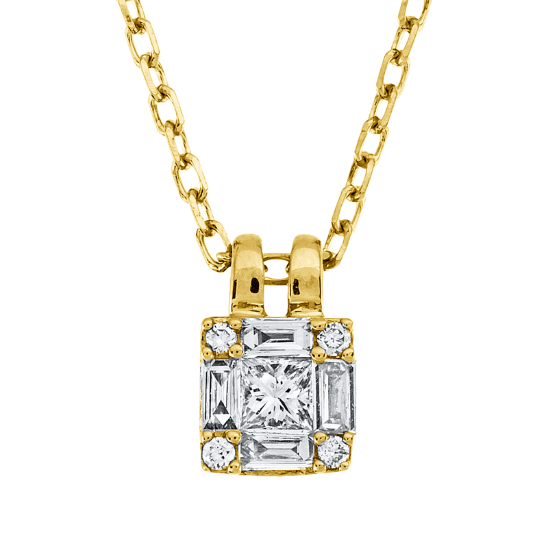 Collier 18 kt GG, mit ZÖ 40 cm