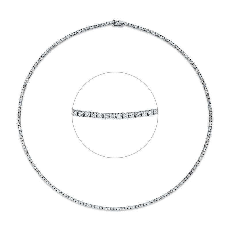 Collier 18 kt WG
