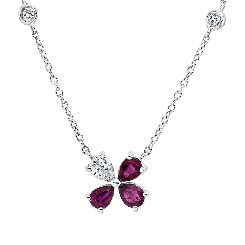 Collier 18 kt WG
