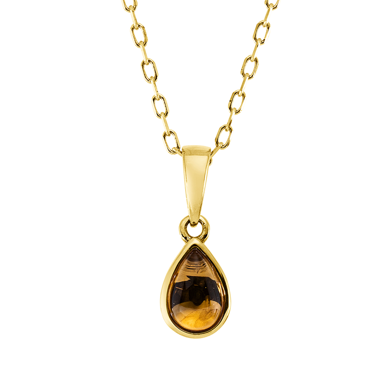 Collier Zarge 18 kt GG Tropfen