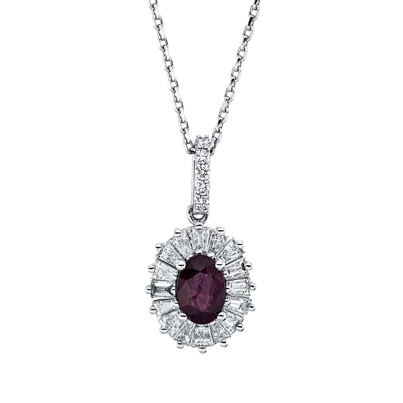 Collier 18 kt WG