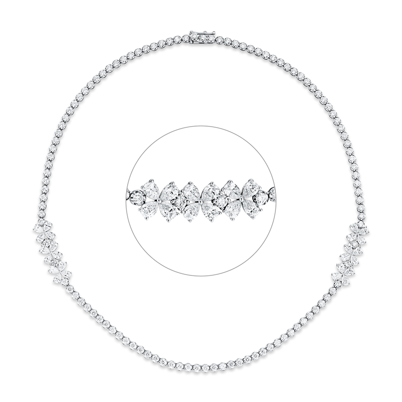 Collier 18 kt WG