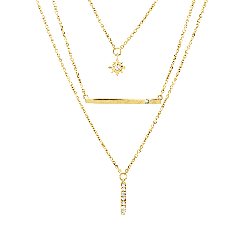 Collier 18 kt GG