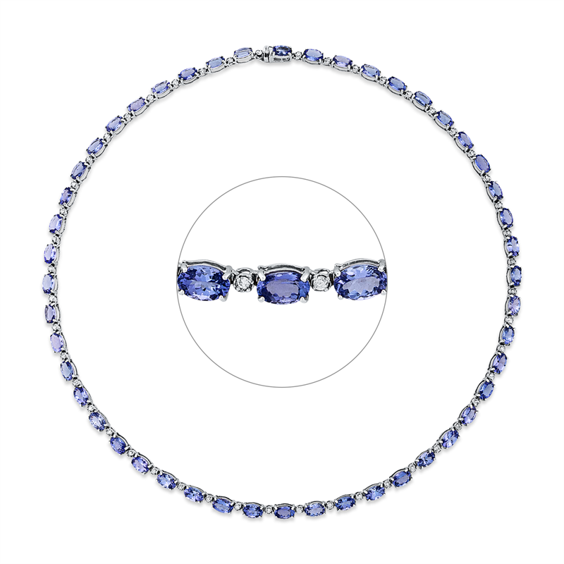 Collier 18 kt WG