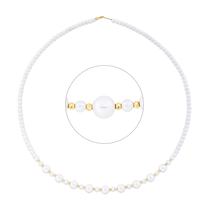 Collier 18 kt GG